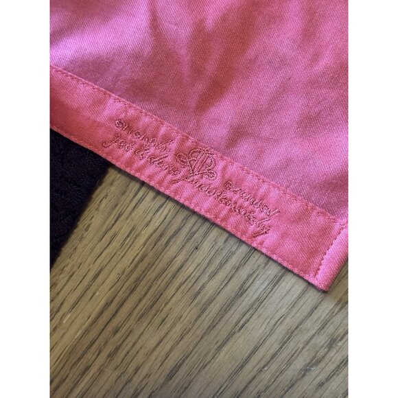 ROAR‎ Western Embroidered Rhinestone Pearl Snap Shirt Roll Tab Sleeves M Country - Picture 12 of 16